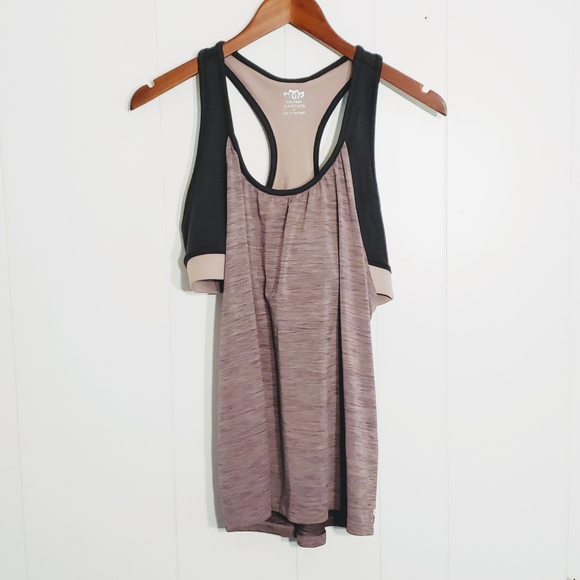 Maurices inMotion Built-In Sports Bra Racer Top